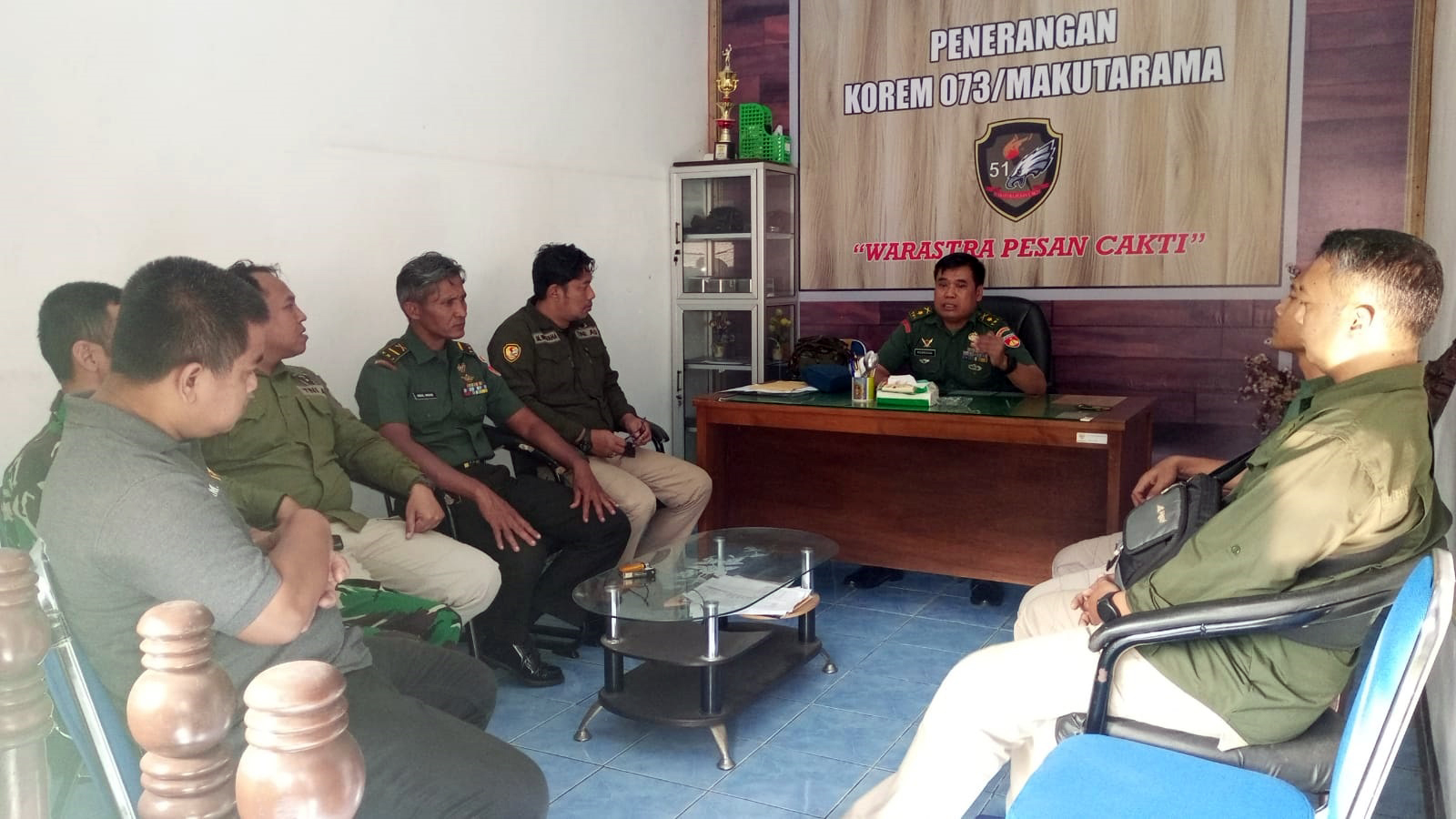 Kapenrem 073/Mkt Pamit Pindah Satuan